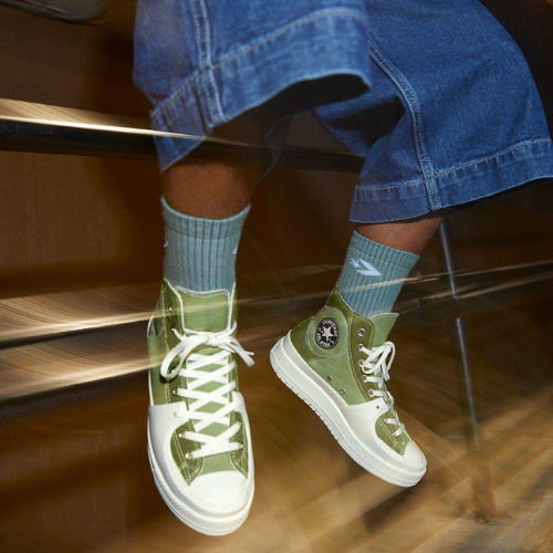 Chuck Taylor All Star Construct High 'Colorblock - Alligator'